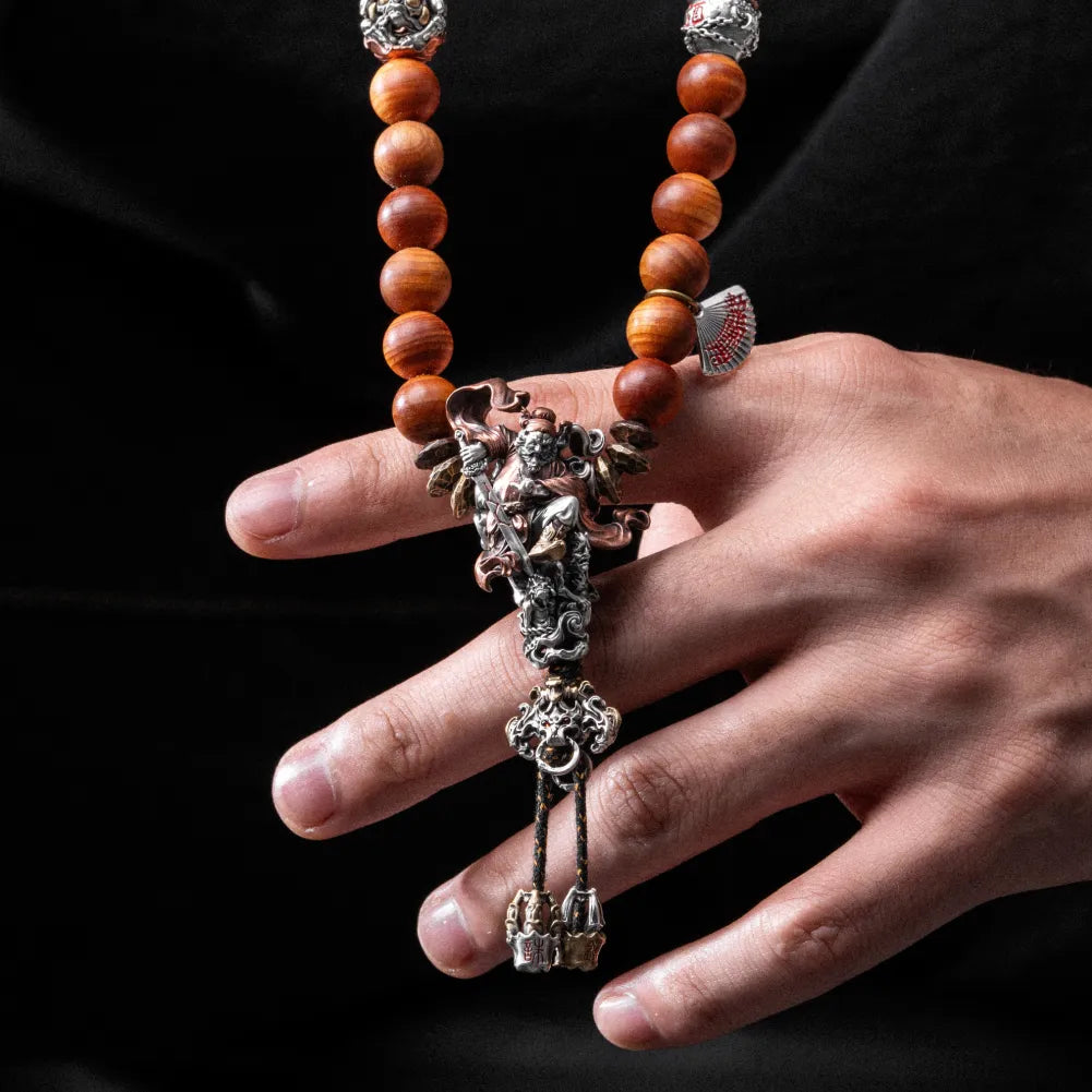 Zhong Kui Guardian Three-Way Bead
