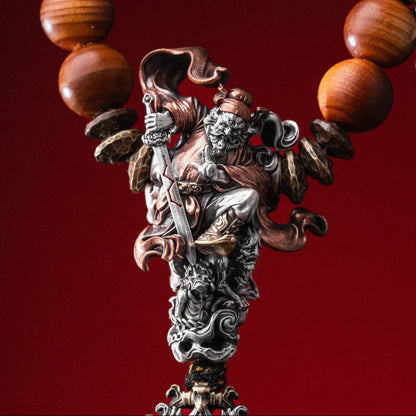 Zhong Kui Guardian Three-Way Bead