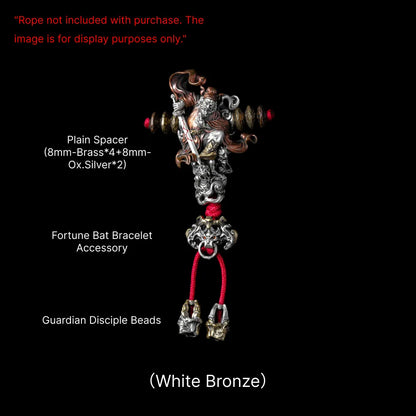 Zhong Kui Guardian Three-Way Bead