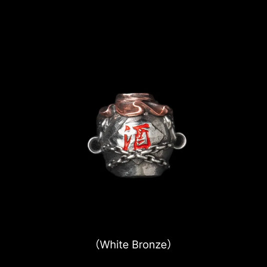 Zhong Kui Wine Jar Bead