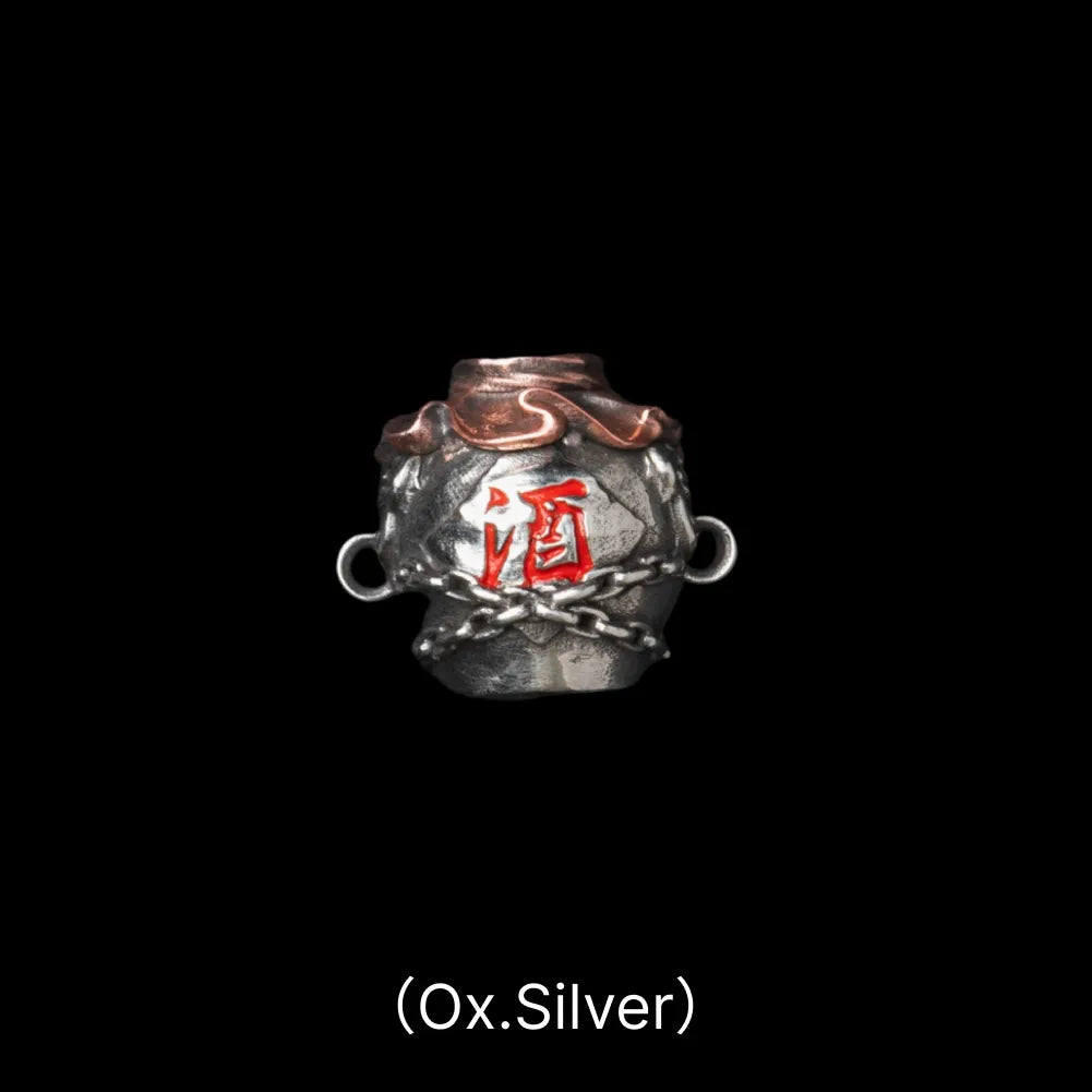 Zhong Kui Wine Jar Bead