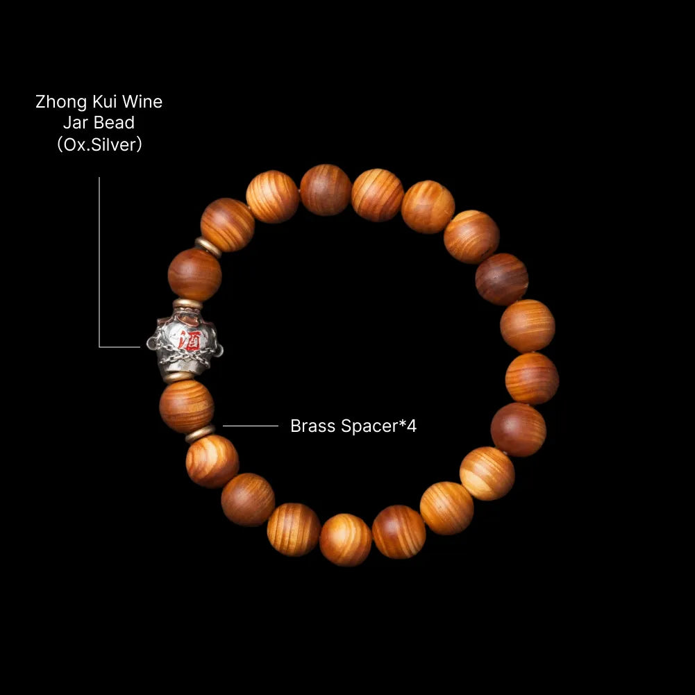 Zhong Kui Wine Jar Bead