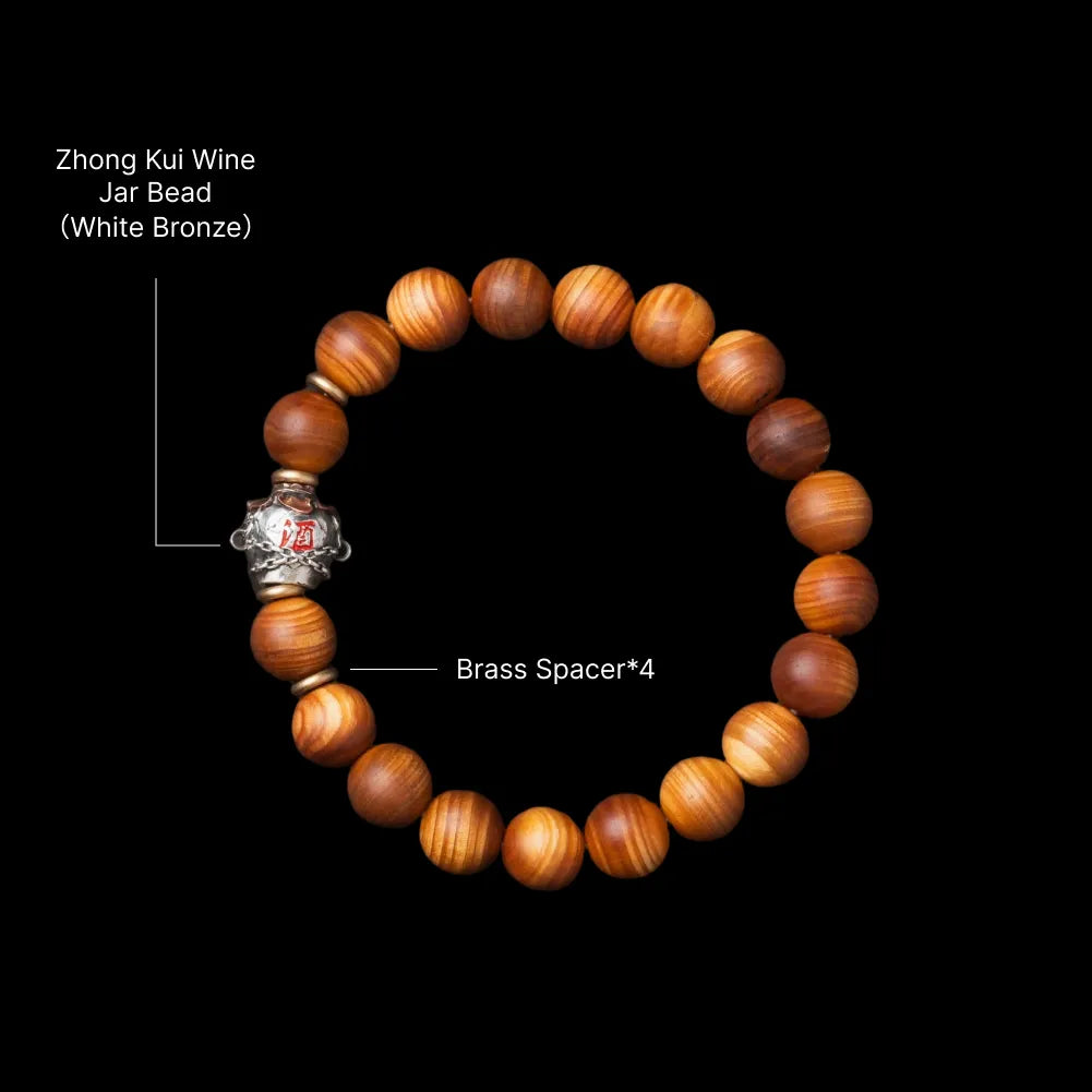 Zhong Kui Wine Jar Bead