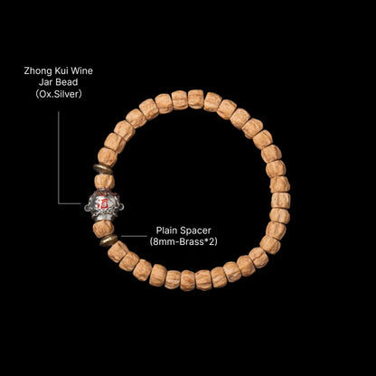 Zhong Kui Wine Jar Bead