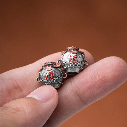 Zhong Kui Wine Jar Bead