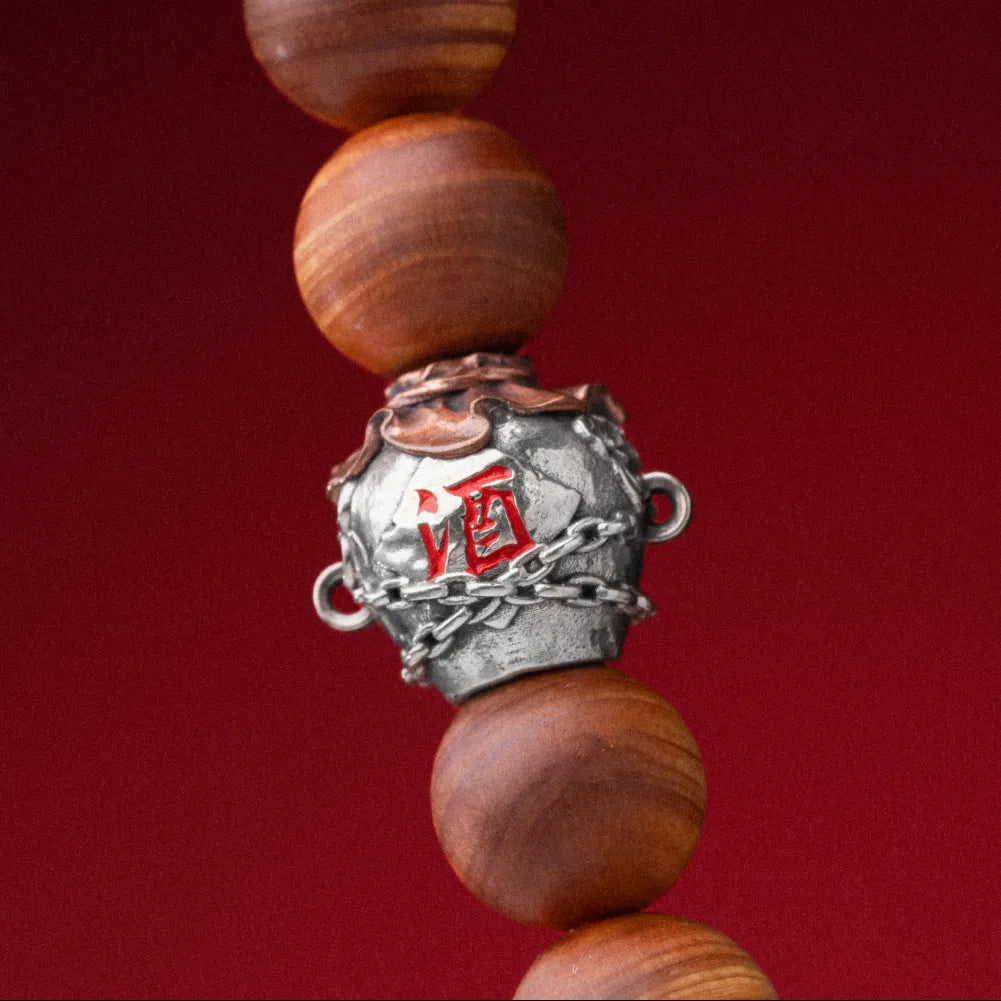 Zhong Kui Wine Jar Bead
