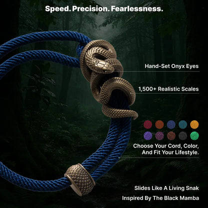 Black Mamba Rope Bracelet - image 02