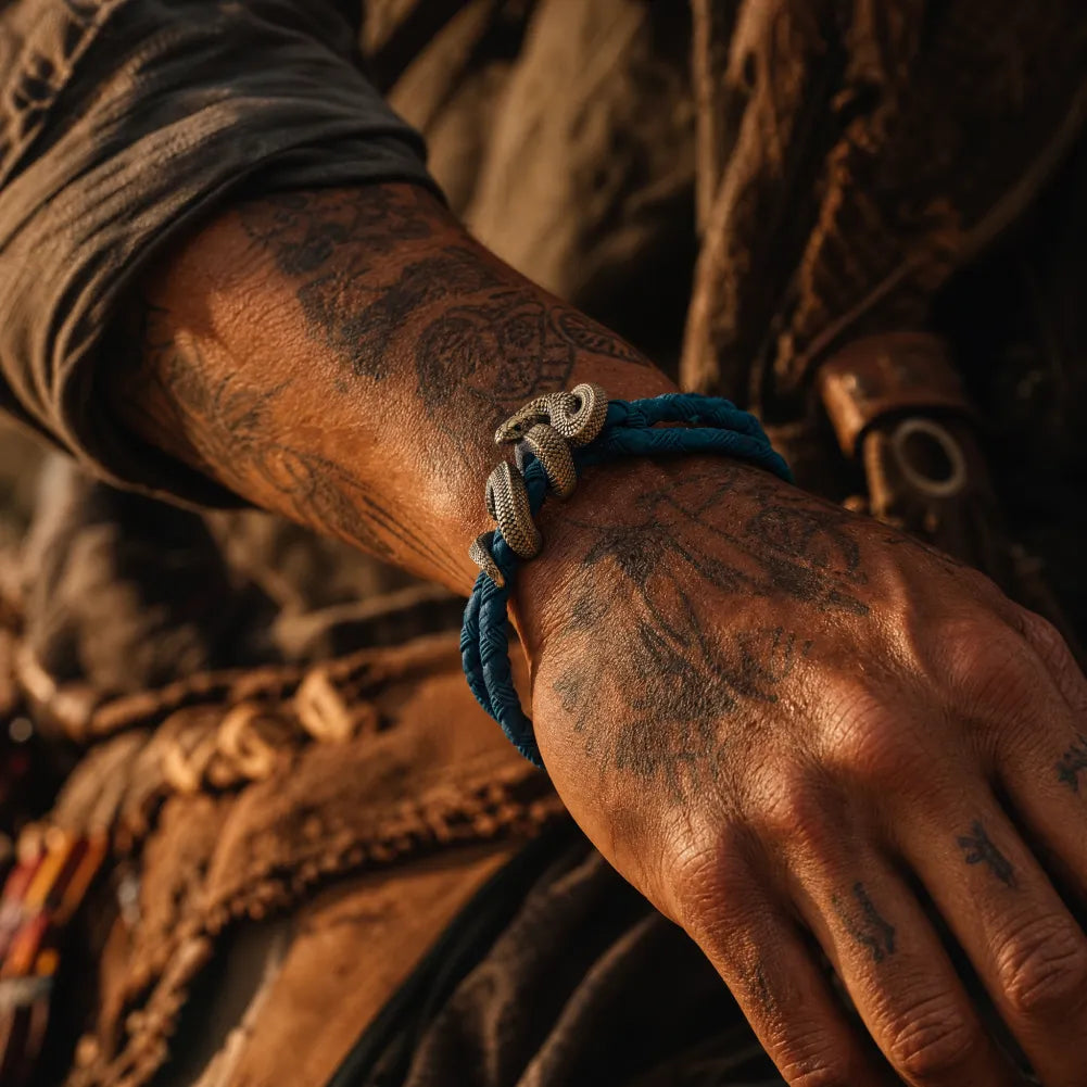 Black Mamba Rope Bracelet - image 03