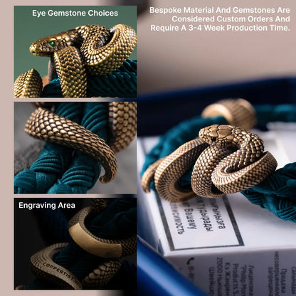 Black Mamba Rope Bracelet - image 06