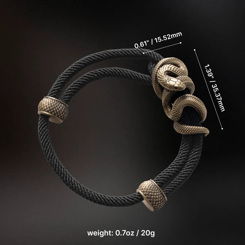 Black Mamba Rope Bracelet - image 09