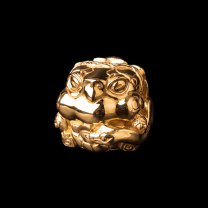 Black Tortoise Figurine – 24K Gold material SKU image