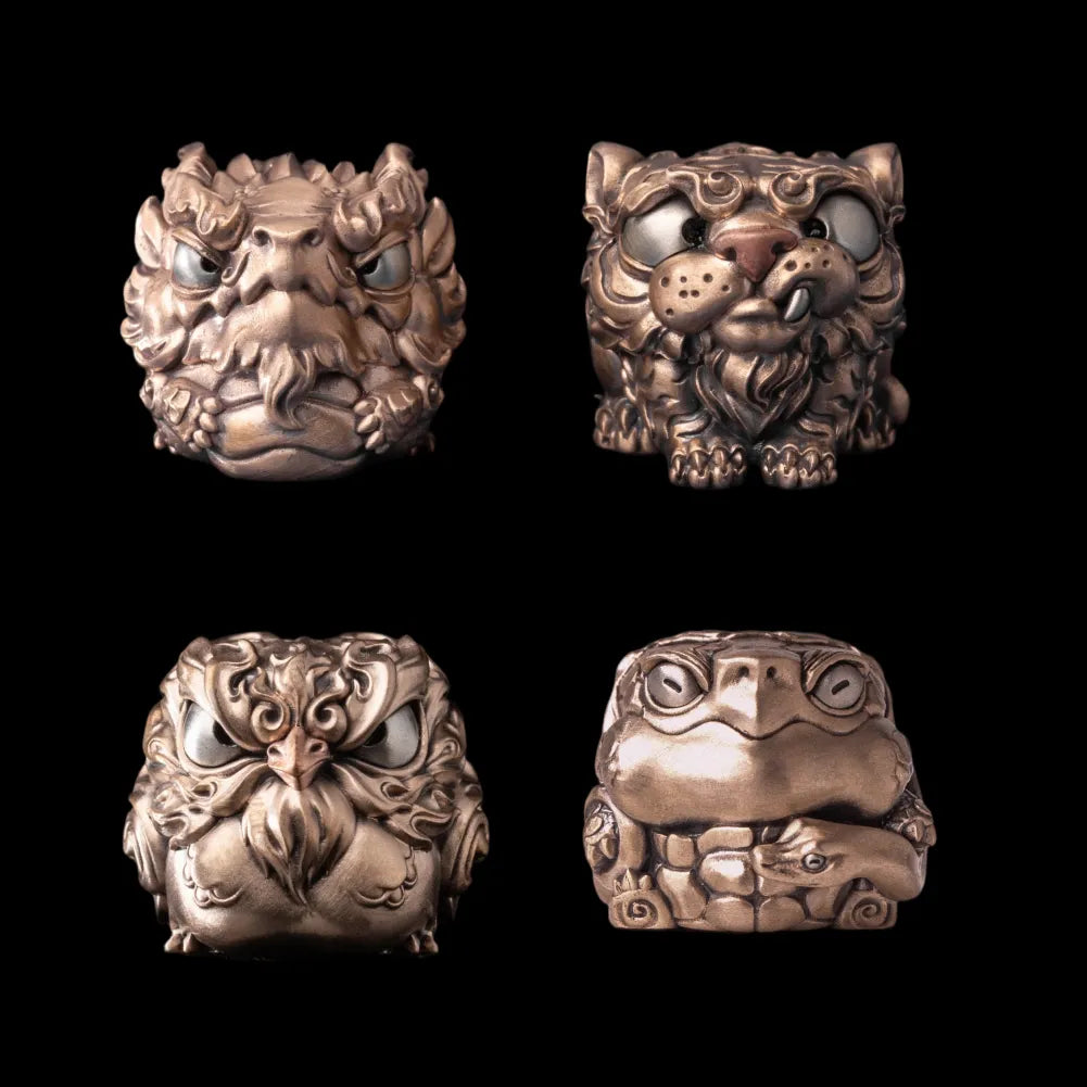 Black Tortoise Figurine – Four Guardians United · 4 Figurines