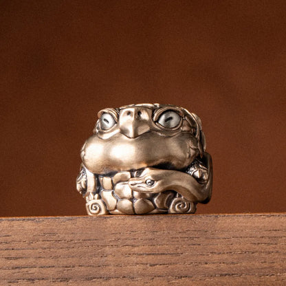 Black Tortoise Figurine – Xuanwu desk guardian, view 3