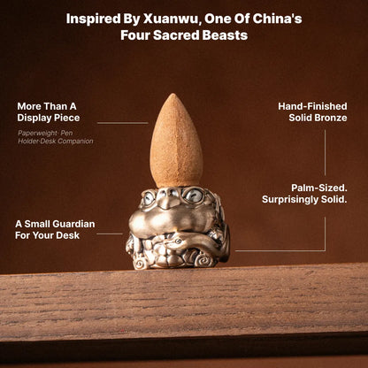 Black Tortoise Figurine – Xuanwu desk guardian, view 11