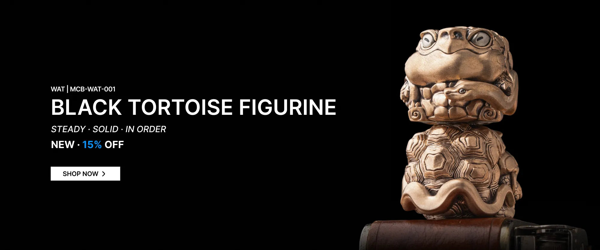Black Tortoise Figurine