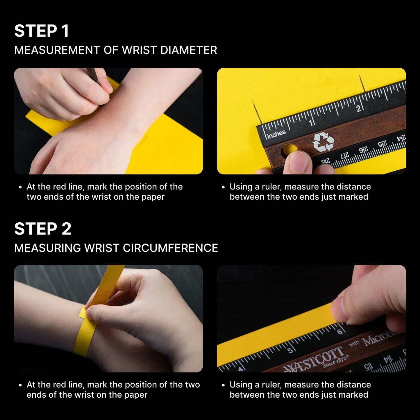 Bracelet Size Guide