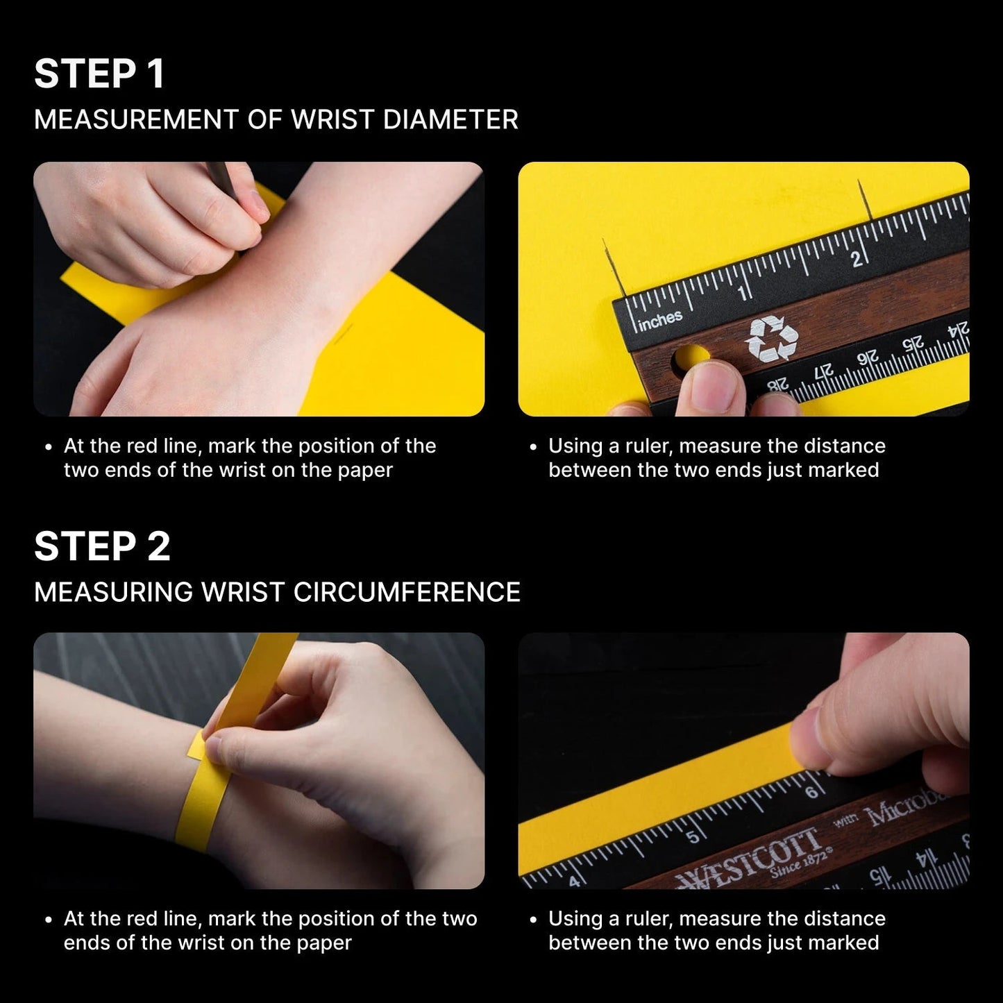 Bracelet Size Guide