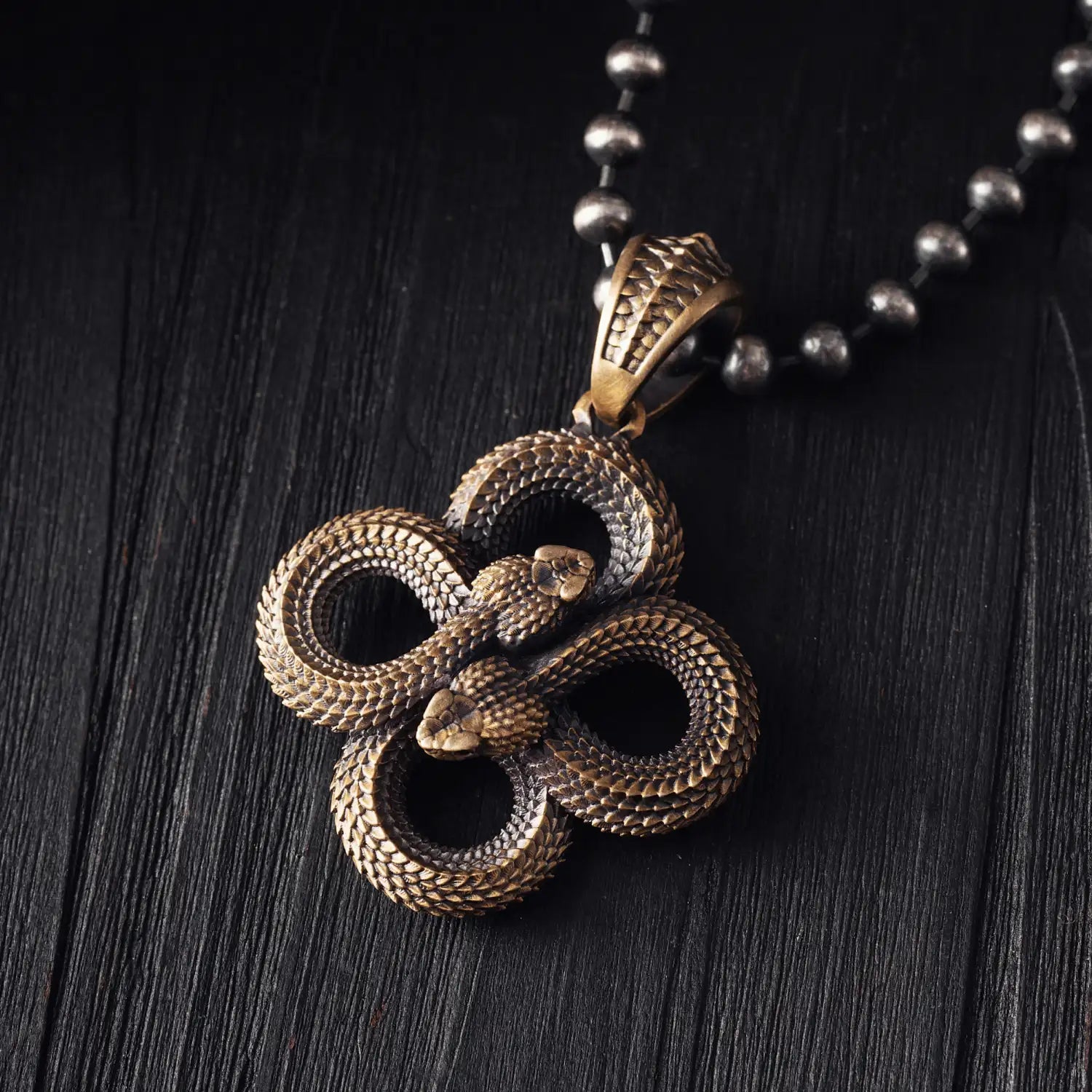 Double Snake Pendant