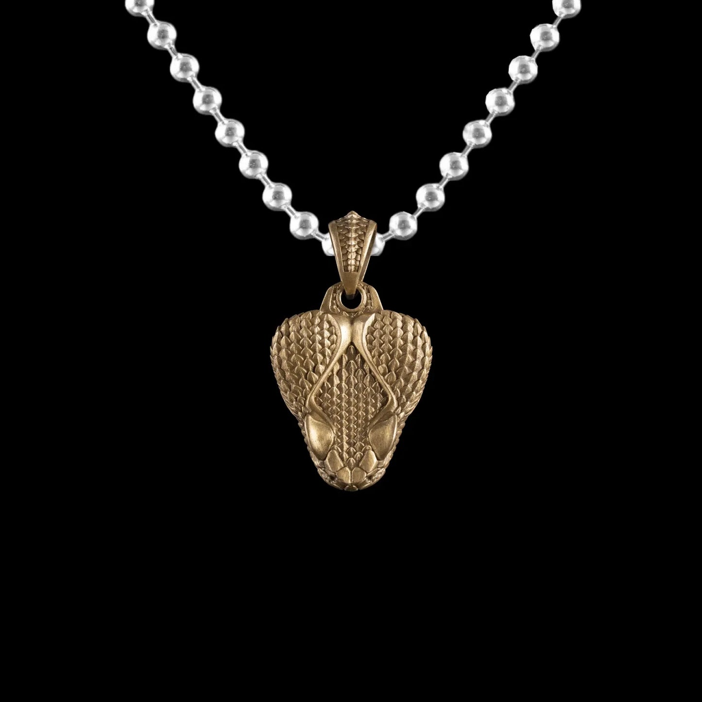 Rattlesnake Clip Pendant