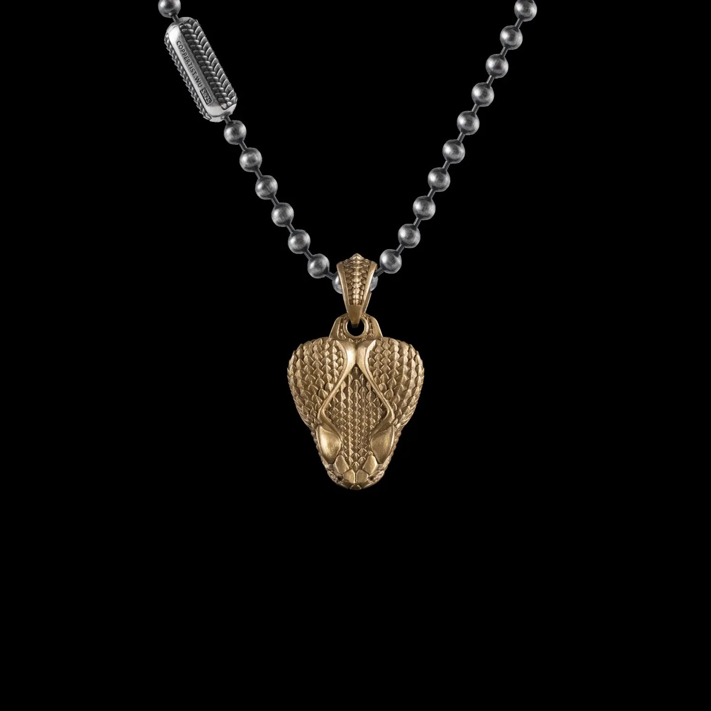 Rattlesnake Clip Pendant