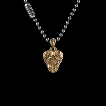 Rattlesnake Clip Pendant