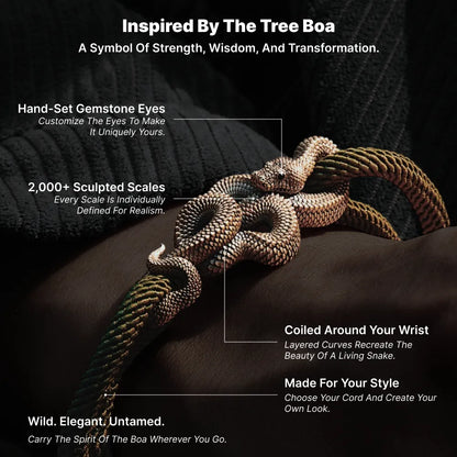 Tree Boa Rope Bracelet - image 02