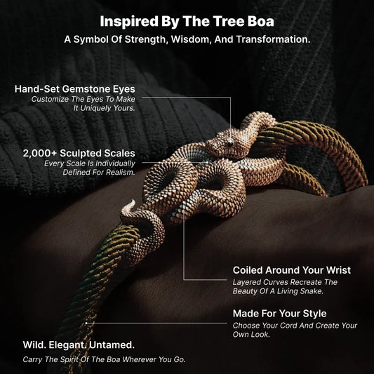 Tree Boa Rope Bracelet - image 02