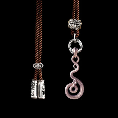With Titanium Steel Ball Chain Necklace