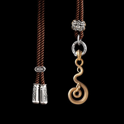 With Titanium Steel Ball Chain Necklace