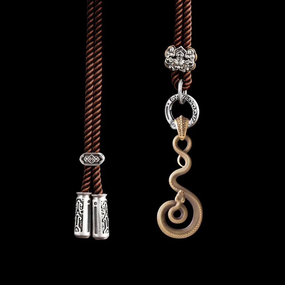 With Titanium Steel Ball Chain Necklace