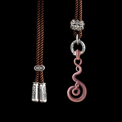 With Titanium Steel Ball Chain Necklace