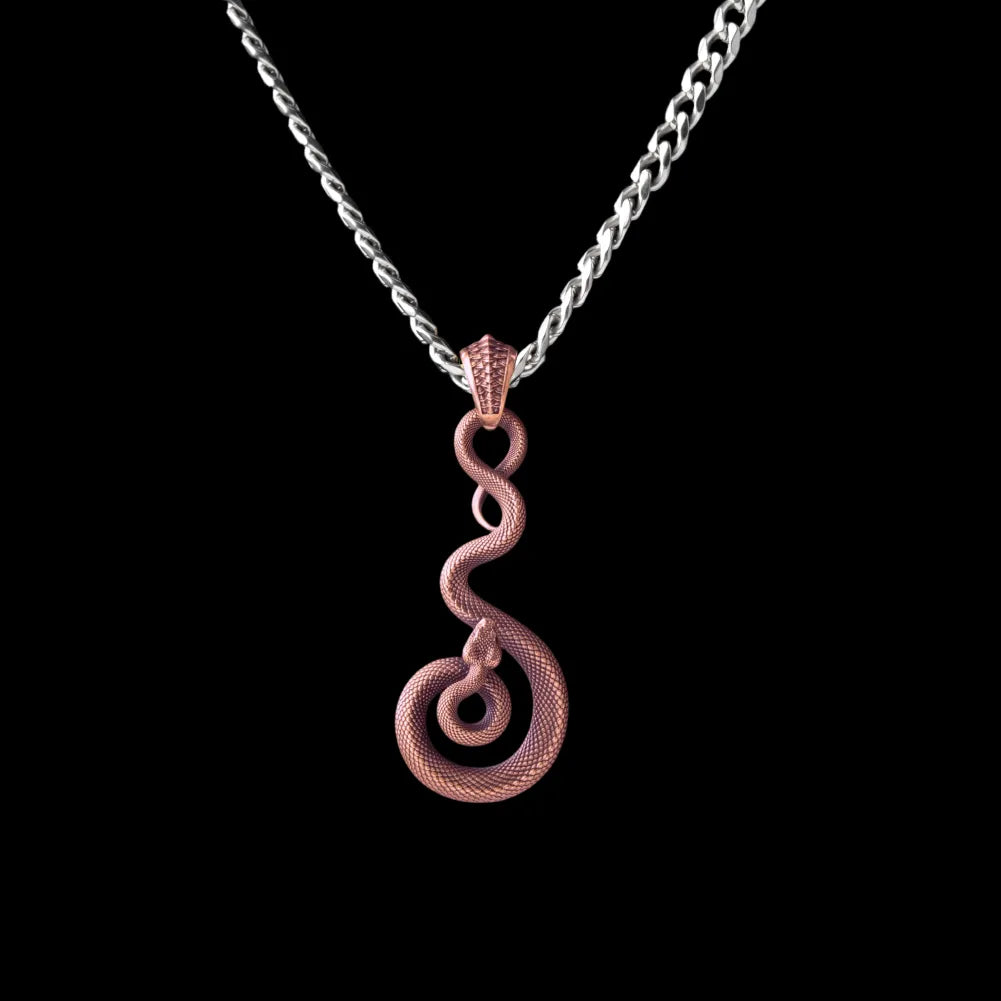 With Titanium Steel Chain Necklace