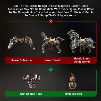 Magnetic figure compatibility guide for the Crimson Vampire articulated figure