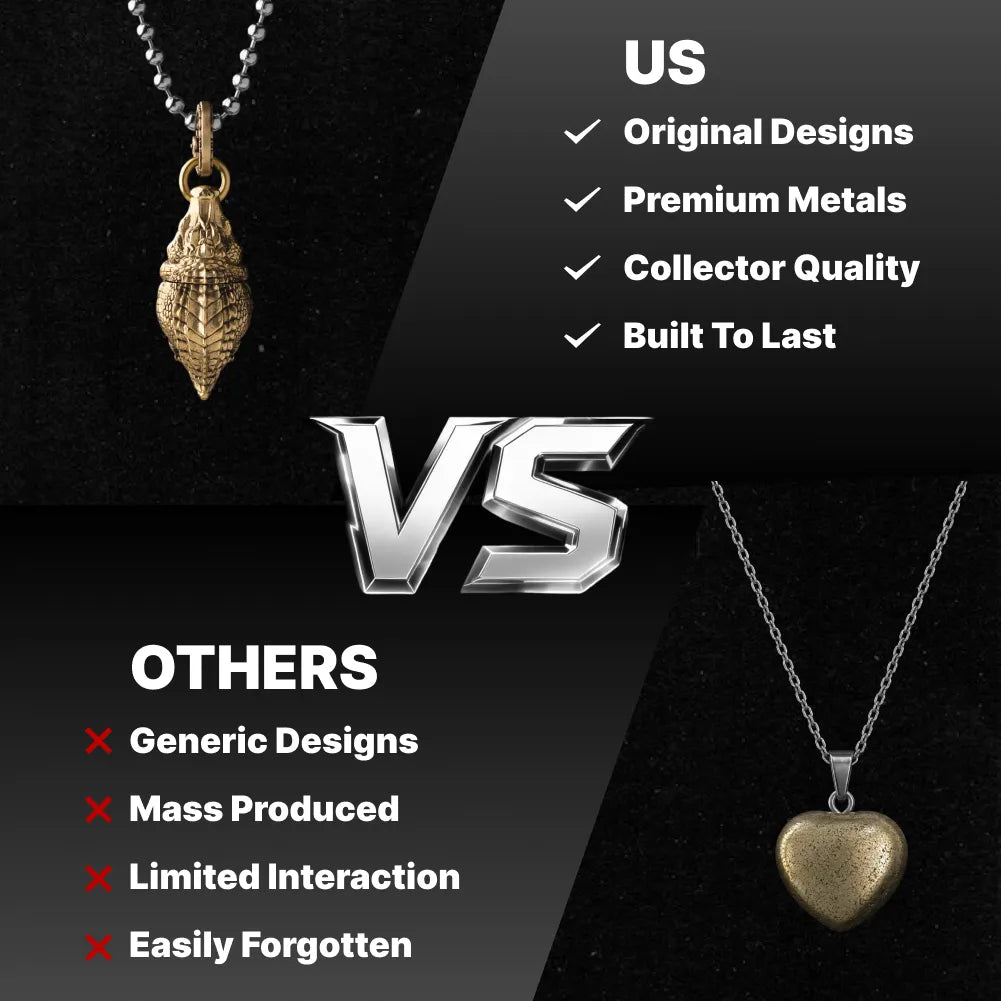 Crocodile Box Opener Pendant brand design