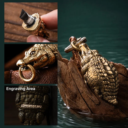 Crocodile Box Opener Pendant functional details