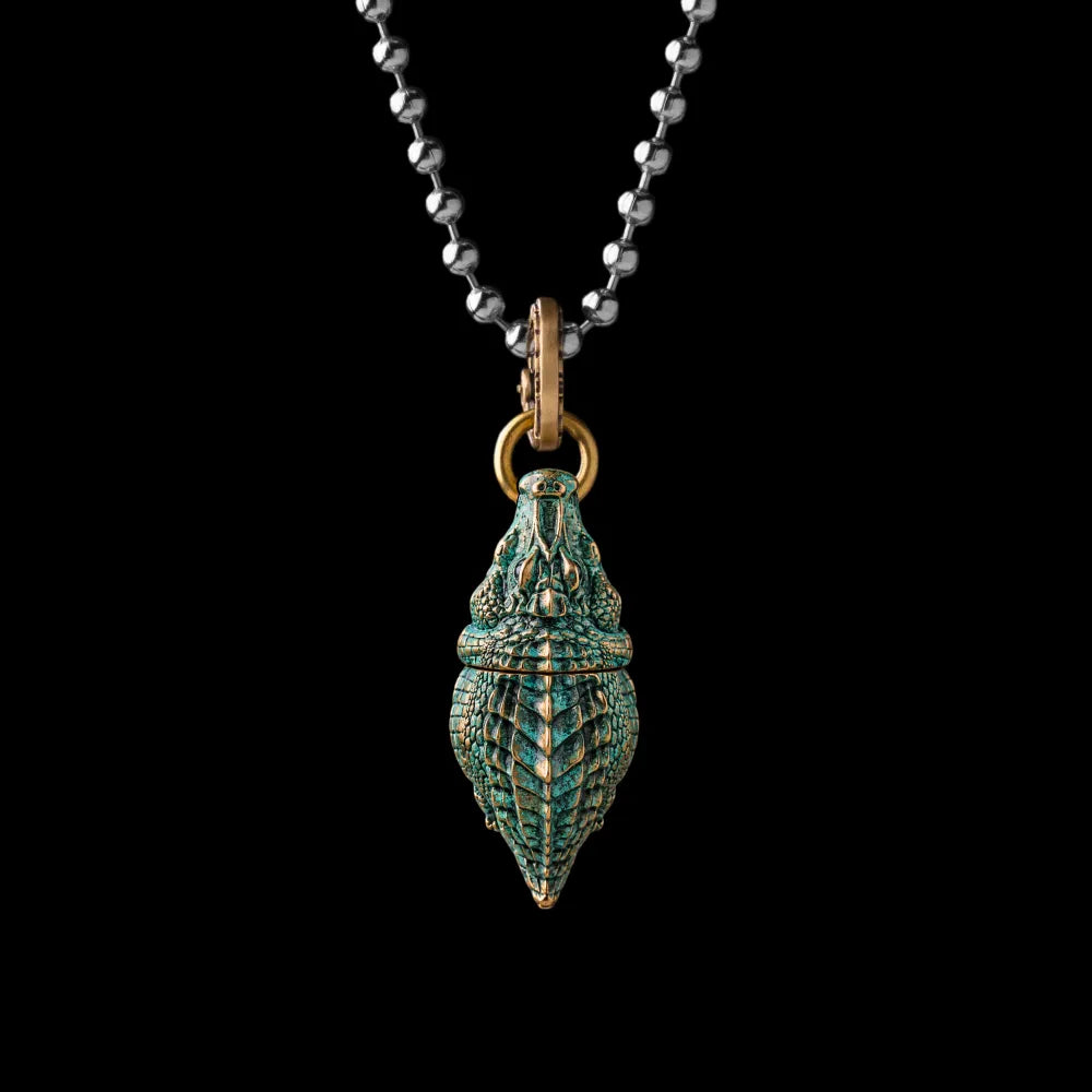 With Titanium Steel Ball Chain Necklace