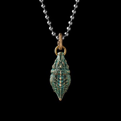With Titanium Steel Ball Chain Necklace