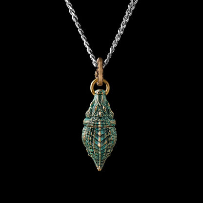 With Titanium Steel Chain Necklace
