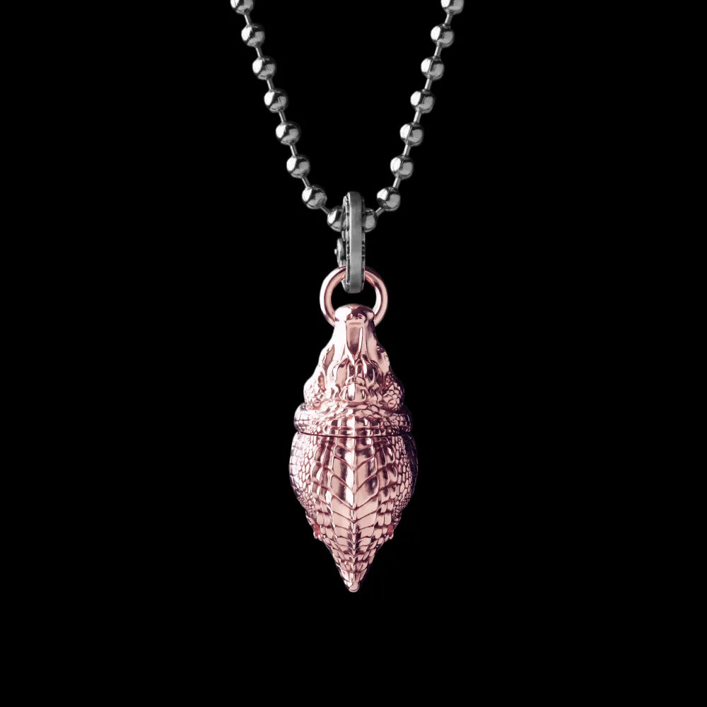 With Titanium Steel Ball Chain Necklace