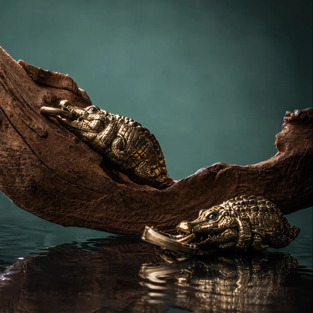 Crocodile Box Opener Pendant still life