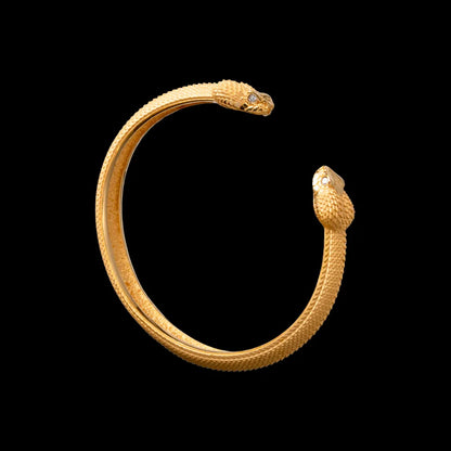 Customized Gold Amphisbaena Bracelet