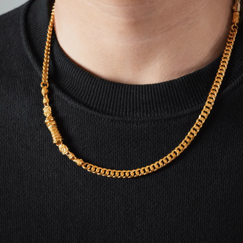 Taiji Rotatable Necklace - 4mm