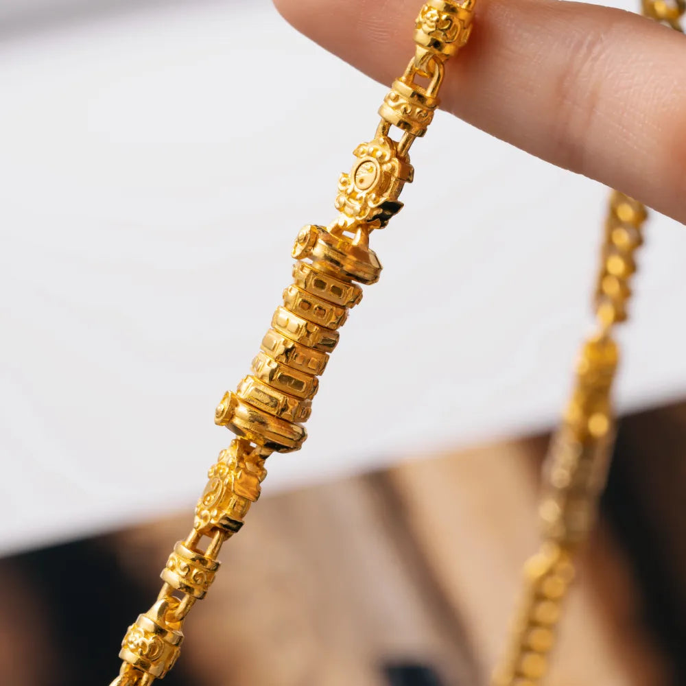 Taiji Rotatable Necklace - 4mm