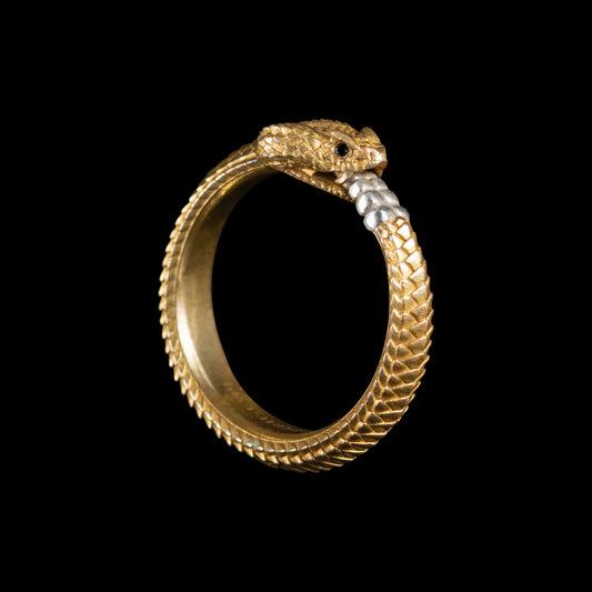 COPPERTIST.WU Creative Ouroboros Snake Rings COPPERTIST.WU Creative Ouroboros Snake Rings