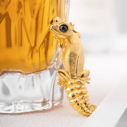 Knob Tail Gecko Brooch