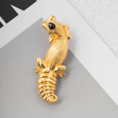 Knob Tail Gecko Brooch