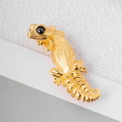 Knob Tail Gecko Brooch