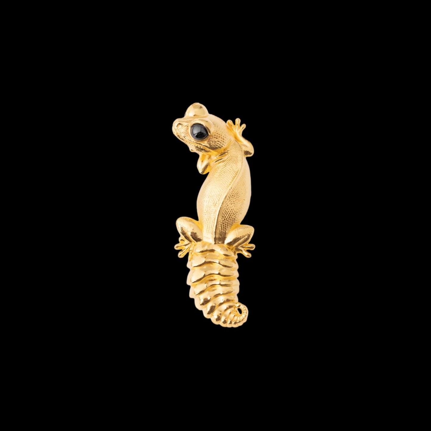 Knob Tail Gecko Brooch