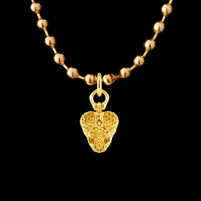 Rattlesnake Head Charm