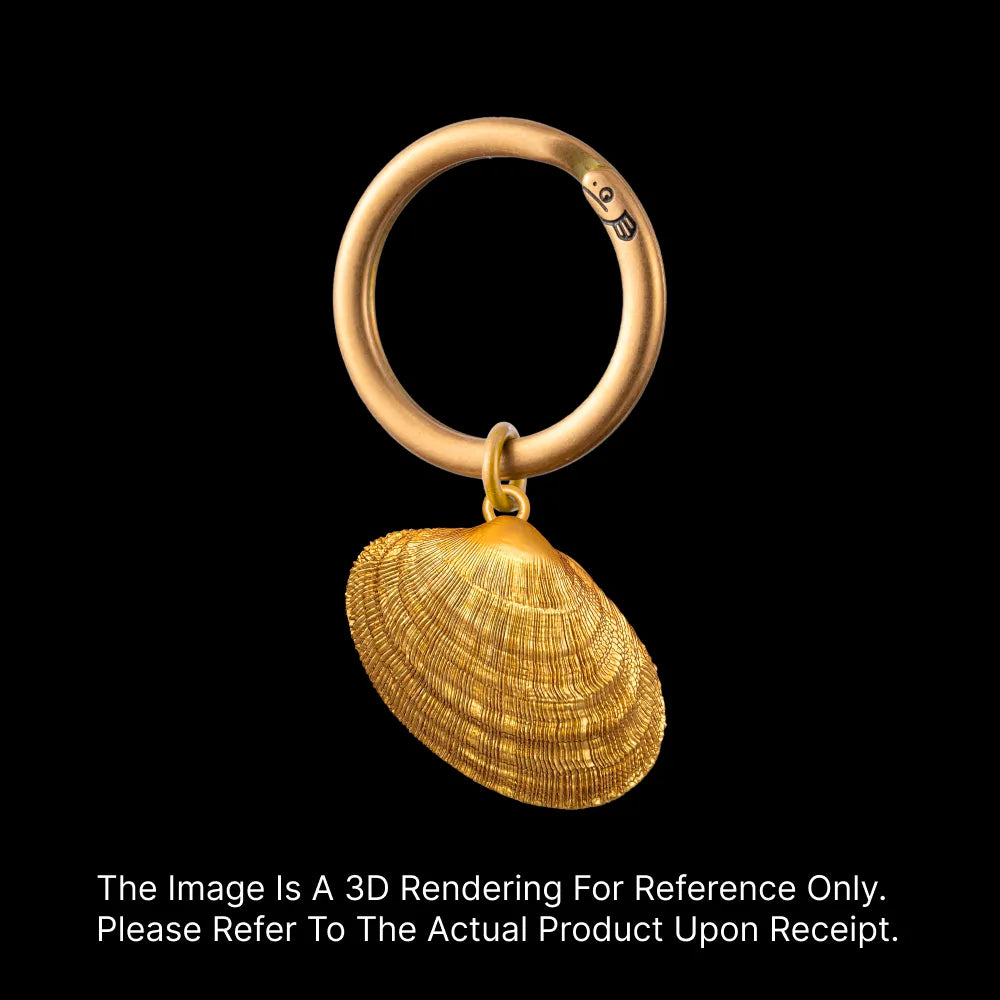 Unique 18K Gold Shell Pendant: Charm, Shell, and Good Luck in One ...